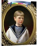 Portrait of a Boy, possibly Prince Anatoly Levin by Ivan Nikolaevich Kramskoy