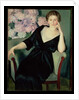 Portrait of Rene Ivanovna Notgaft 1914 by Boris Mikhailovich Kustodiev