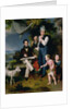 Group Portrait including the artist George Dawe and a self portrait, 1834 by Vasili Aleksandrovich Golike