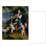 Group Portrait including the artist George Dawe and a self portrait, 1834 by Vasili Aleksandrovich Golike