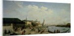 View of the Kremlin from the Kamenniy Bridge, Moscow by Gerard de la Barthe