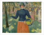 Study of a Flower Seller, 1903 by Kazimir Severinovich Malevich