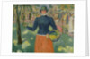 Study of a Flower Seller, 1903 by Kazimir Severinovich Malevich