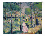 On the Avenue, 1903 by Kazimir Severinovich Malevich
