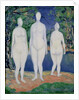 Bathers, 1908 by Kazimir Severinovich Malevich