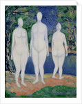 Bathers, 1908 by Kazimir Severinovich Malevich