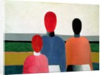 Three Female Figures, 1928-32 by Kazimir Severinovich Malevich