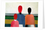 Three Female Figures, 1928-32 by Kazimir Severinovich Malevich