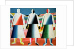 Young Girls in a Field, 1928-32 by Kazimir Severinovich Malevich