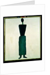 Suprematist Female Figure, 1928-32 by Kazimir Severinovich Malevich