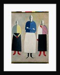 Three Little Girls, 1928-32 by Kazimir Severinovich Malevich