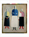 Three Little Girls, 1928-32 by Kazimir Severinovich Malevich