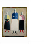 Three Little Girls, 1928-32 by Kazimir Severinovich Malevich