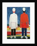 Two Masculine Figures, 1928-32 by Kazimir Severinovich Malevich