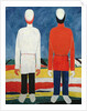 Two Masculine Figures, 1928-32 by Kazimir Severinovich Malevich