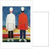 Two Masculine Figures, 1928-32 by Kazimir Severinovich Malevich