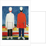 Two Masculine Figures, 1928-32 by Kazimir Severinovich Malevich