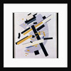 Supremus No. 58 Dynamic Composition in Yellow and Black, 1916 by Kazimir Severinovich Malevich