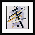 Supremus No. 58 Dynamic Composition in Yellow and Black, 1916 by Kazimir Severinovich Malevich