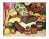 Still Life with Loaves of Bread by Ilya Ivanovich Mashkov