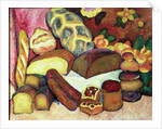 Still Life with Loaves of Bread by Ilya Ivanovich Mashkov