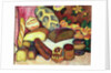 Still Life with Loaves of Bread by Ilya Ivanovich Mashkov