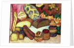 Still Life with Loaves of Bread by Ilya Ivanovich Mashkov
