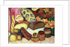 Still Life with Loaves of Bread by Ilya Ivanovich Mashkov