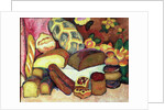 Still Life with Loaves of Bread by Ilya Ivanovich Mashkov