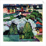 Urban Landscape by Ilya Ivanovich Mashkov