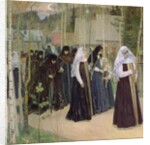The Taking of the Veil, 1898 by Mikhail Vasilievich Nesterov