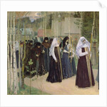 The Taking of the Veil, 1898 by Mikhail Vasilievich Nesterov