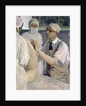 Portrait of the Surgeon Sergei Sergeevich Yudin 1933 by Mikhail Vasilievich Nesterov