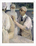 Portrait of the Surgeon Sergei Sergeevich Yudin 1933 by Mikhail Vasilievich Nesterov