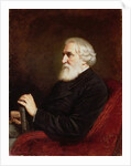 Portrait of Ivan Sergeevich Turgenev 1872 by Vasili Grigorevich Perov