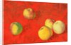Apples, 1917 by Kuzma Sergeevich Petrov-Vodkin