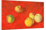 Apples, 1917 by Kuzma Sergeevich Petrov-Vodkin