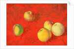 Apples, 1917 by Kuzma Sergeevich Petrov-Vodkin