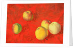 Apples, 1917 by Kuzma Sergeevich Petrov-Vodkin
