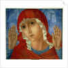 The Mother of God: 'The Tenderness of Cruel Hearts', 1914-15 by Kuzma Sergeevich Petrov-Vodkin