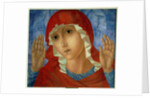 The Mother of God: 'The Tenderness of Cruel Hearts', 1914-15 by Kuzma Sergeevich Petrov-Vodkin