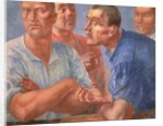 Labourers, 1926 by Kuzma Sergeevich Petrov-Vodkin