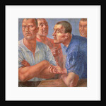 Labourers, 1926 by Kuzma Sergeevich Petrov-Vodkin