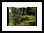 The Overgrown Pond, 1880 by Vasilij Dmitrievich Polenov