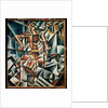 Man + Air + Space, 1915 by Lyubov Sergeevna Popova