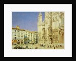 Milan Cathedral, 1846 by Luigi (1814-91) Premazzi