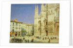 Milan Cathedral, 1846 by Luigi (1814-91) Premazzi