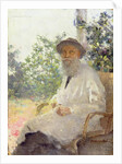 Portrait of Lev Nikolaevich Tolstoy on the Terrace, 1905 by Ivan Pokitonov