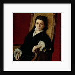 Portrait of Poliksena Stepanovna Stasova wife of D.V. Stasov, 1879 by Ilya Efimovich Repin