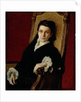 Portrait of Poliksena Stepanovna Stasova wife of D.V. Stasov, 1879 by Ilya Efimovich Repin
